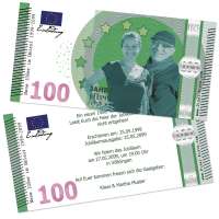 Geldschein Banknote 100. Geburtstag "Neue Hunderter"